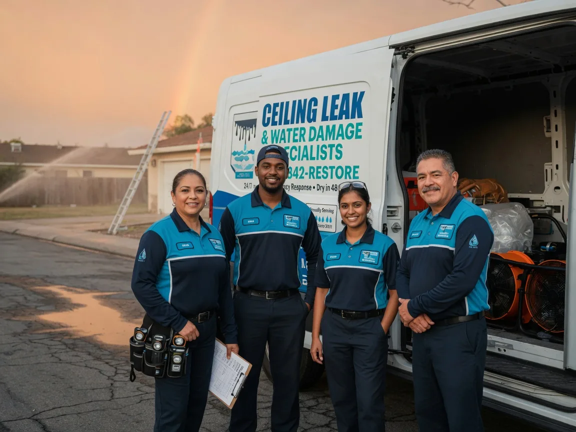Ceiling Leak Cleanup company in Carrizo Springs, TX